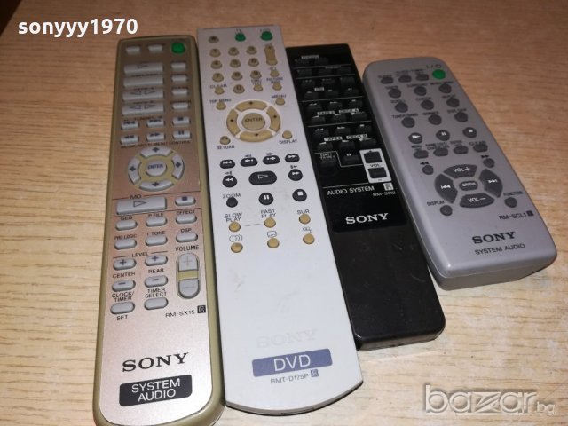 AUDIO-sony remote audio-внос швеицария-125ЛВ броика, снимка 4 - Ресийвъри, усилватели, смесителни пултове - 21328120