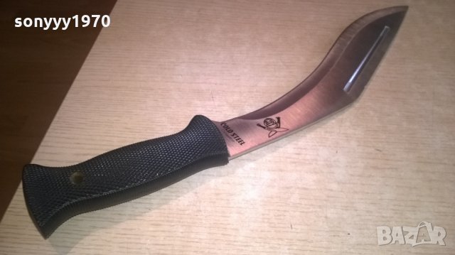 кукри-крив нож-мачете-ретро колекция-масивен нож-45х5см, снимка 7 - Антикварни и старинни предмети - 22566553