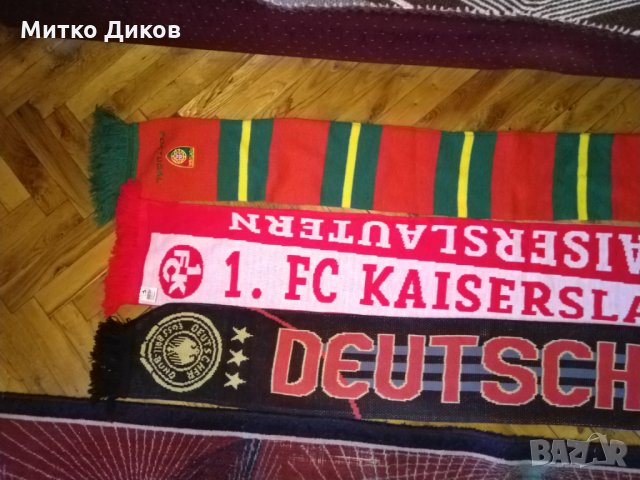 Германия-Адидас-Кайзерслаутерн и Португалия шалове, снимка 3 - Футбол - 24034793