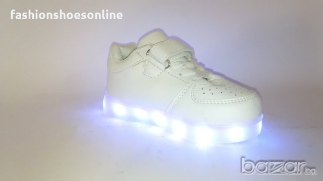 Детски маратонки светещи- LED с USB ЗАРЯДНО., снимка 6 - Детски маратонки - 19125357