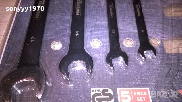 ПОРЪЧАНИ-powerfix profi-germany-немски ключове с тресчотки 5бр, снимка 8 - Ключове - 22047932