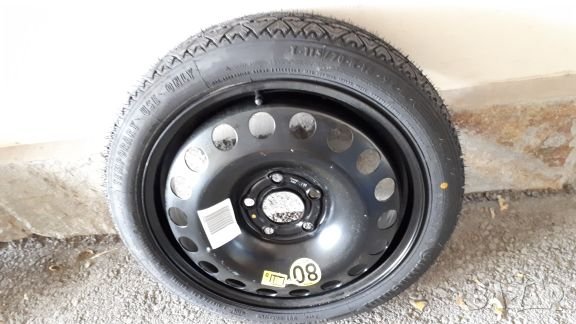 ЧИСТО НОВА!!! Резервна гума тип Патерица 16" за OPEL 5x110, снимка 4 - Части - 22411015