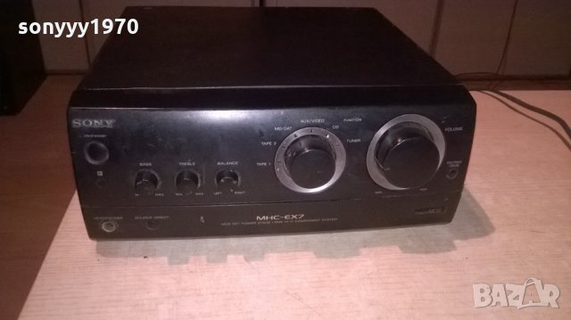 sony ta-ex7 amplifier-made in japan-внос швеицария, снимка 2 - Ресийвъри, усилватели, смесителни пултове - 24804196