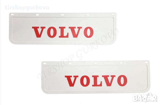 Релефни гумени бели калобрани Волво/Volvo, снимка 5 - Аксесоари и консумативи - 24773055