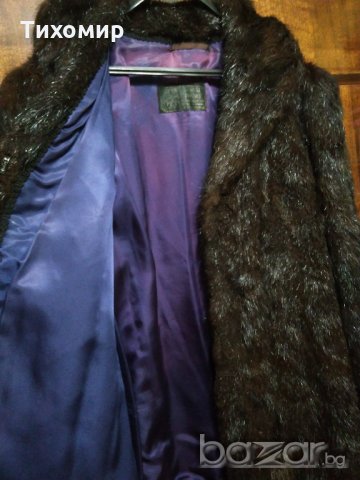 Дамско кожено палто, снимка 3 - Палта, манта - 20437351
