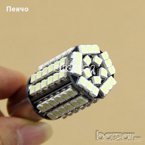 Диодни крушки за стопове с 80 диода /габарити, стоп светлини/ 80 Smd LED Bulb Lamp Light Ba15s P21w, снимка 9 - Аксесоари и консумативи - 8798929