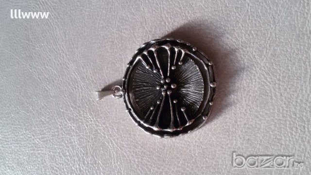 Сребърна висулка ръчна изработка, снимка 2 - Колиета, медальони, синджири - 12831998