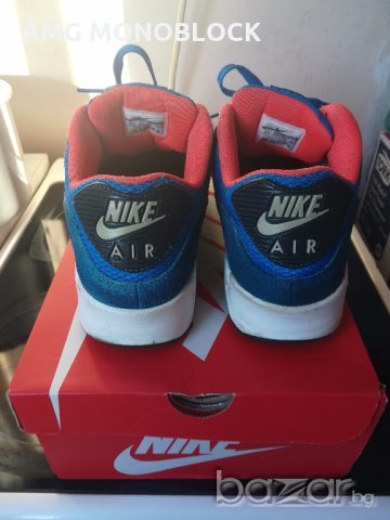 Nike air max 90 essential electric blue, снимка 8 - Маратонки - 20241187
