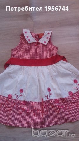 Детска рокличка с бродерии, снимка 5 - Детски рокли и поли - 21471090