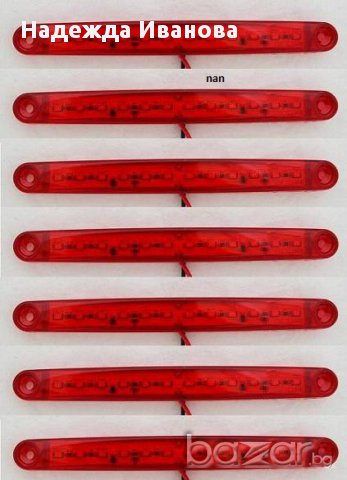 Диодни Лед светлини за камион, бус, Тир, ремарке и др