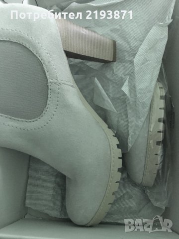 Естествена кожа велур нови боти Pier One номер 39, снимка 14 - Дамски боти - 24652610