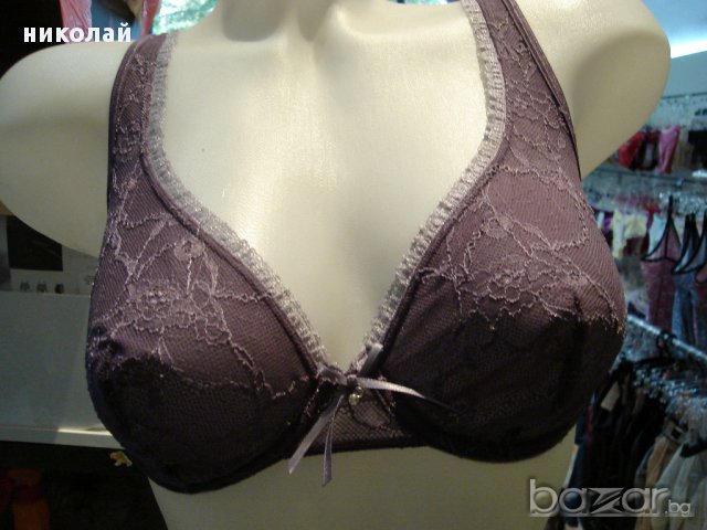 Sassa бельо в лилаво C и D чашки