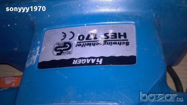 Haager hes170 шлаиф за ремонт-внос швеицария, снимка 8 - Други инструменти - 14946440