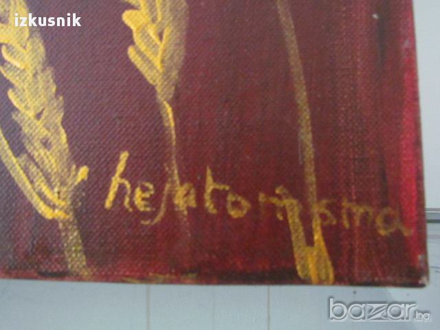 Макове на Lutgarde D'Hulster, белгийска художничка, снимка 3 - Картини - 16464533