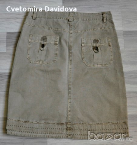 Пола кафява, снимка 3 - Поли - 20596710