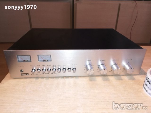 vivanco stereo amplifier-made in japan-от швеицария, снимка 11 - Ресийвъри, усилватели, смесителни пултове - 21410513