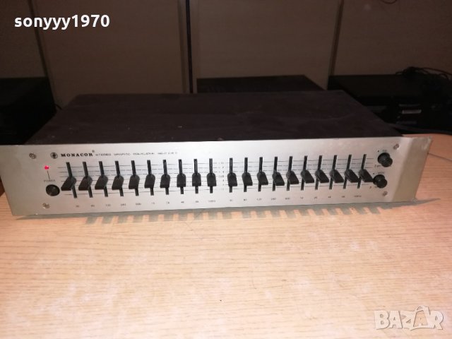 monacor ge-206a equalizer-made in taiwan-внос швеицария, снимка 11 - Ресийвъри, усилватели, смесителни пултове - 21638848