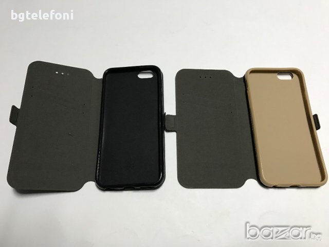 IPhone 6/6s,iPhone 7,iPhone 7 Plus калъф тип тефтер със силикон, снимка 8 - Калъфи, кейсове - 17309272