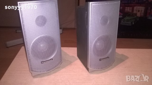 panasonic 2x55w/6ohm-тонколони-20х10х10см-внос швеицария