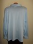 Светло синя блуза тип риза голям размер, снимка 3