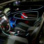 LED светеща лента нишка неон за вътрешен интериор осветлние в кола камион мотор светещо въже и декор, снимка 1 - Аксесоари и консумативи - 21870962