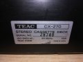 Teac cx-270-made in japan-нов внос швеицария, снимка 14
