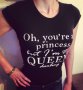 Дамски топ QUEEN PRINCESS с PLEIN принт! Поръчай модел С ТВОЯ СНИМКА!, снимка 3