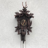 Стенен часовник кукувица Black Forest/Шварцвалд, снимка 1 - Антикварни и старинни предмети - 13569788
