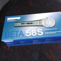 shure beta 58s mic-пълен комплект-внос швеицария, снимка 1 - Микрофони - 23803591