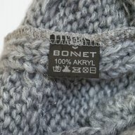 Дамска плетена сива шапка марка Bonnet, снимка 4 - Шапки - 17556113