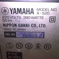 yamaha a-520 stereo amplifier-390w-внос швеицария, снимка 12 - Ресийвъри, усилватели, смесителни пултове - 17421238