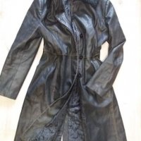 Дамско кожено палто р-р М, снимка 2 - Палта, манта - 23730666