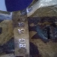 антикварна закачалка от бронз, снимка 4 - Антикварни и старинни предмети - 20409592