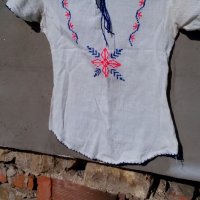 Стара детска етно риза #2, снимка 3 - Антикварни и старинни предмети - 24353786