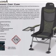 Стол с подлакътници- Anaconda Moon Breaker Carp Chair, снимка 2 - Такъми - 16822958