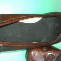  Ортопедични дамски кожени обувки - кафяви №38 , снимка 11 - Дамски ежедневни обувки - 18641195