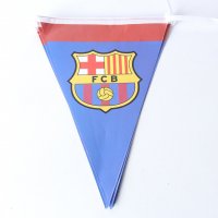 FCB ФК Барселона Barcelona футболни Парти Гирлянд Знаменца Флаг Банер, снимка 1 - Други - 23815791