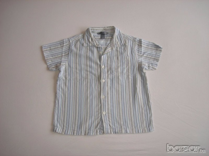 H&М,хубава риза за момче,110 см.  , снимка 1