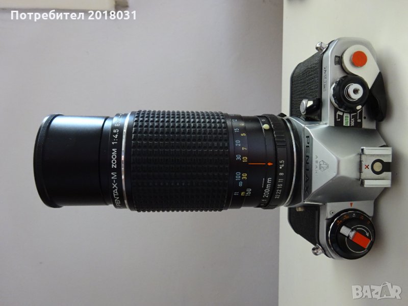 PENTAX ME с обектив PENTAX 80-200 mm, 1:4.5, снимка 1