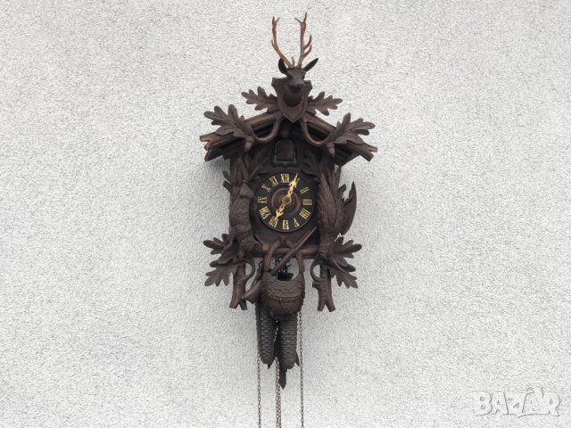 Стенен часовник кукувица Black Forest/Шварцвалд