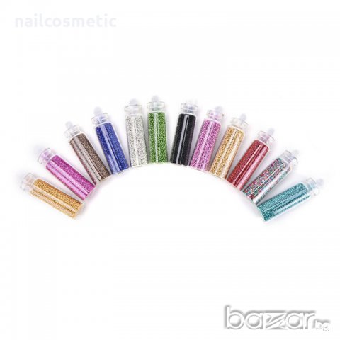 Мини перлички/хайвер за декорация на маникюр, снимка 7 - Продукти за маникюр - 9181472