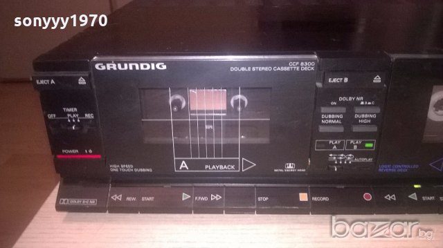 Grundig ccf 8300 deck-внос швеицария, снимка 11 - Ресийвъри, усилватели, смесителни пултове - 18673893