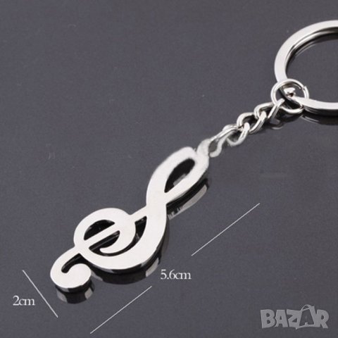 🎵Нотен Знак ключодържател за музикални хора, снимка 3 - Други - 23312180