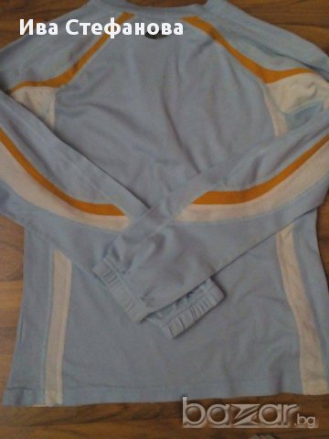 спортна синя дамска блуза Asics, снимка 8 - Блузи с дълъг ръкав и пуловери - 15472105