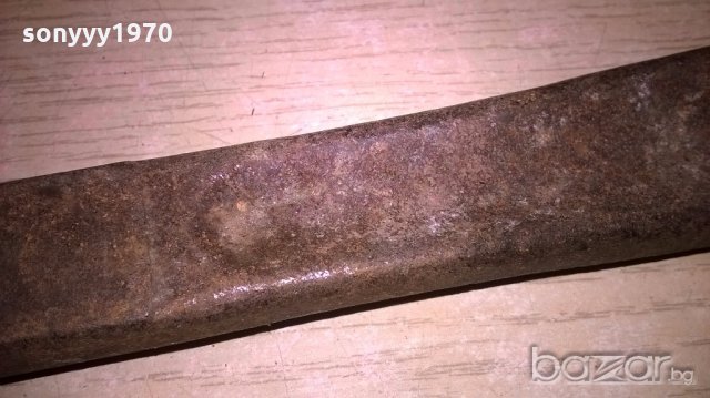 стар раздвижен ключ-37см и захват 7см-внос франция, снимка 10 - Колекции - 19710078