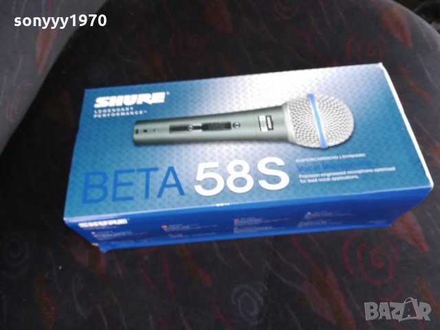 shure beta 58s mic-пълен комплект-внос швеицария