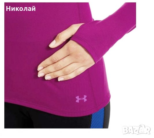 Under armour ColdGear Infrared V-Neck Long Sleeve top, снимка 10 - Спортни екипи - 24769374