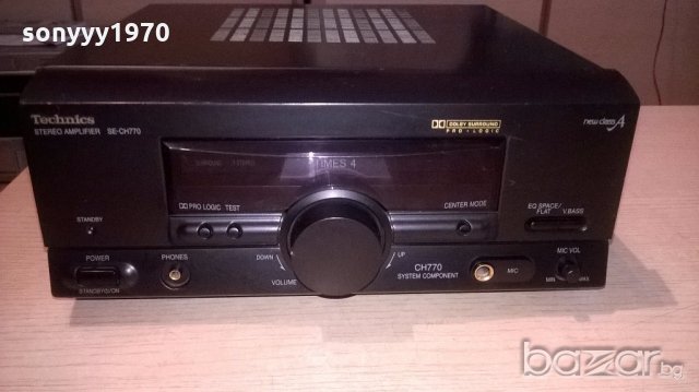 technics se-ch770-amplifier-japan-за ремонт-внос швеицария, снимка 4 - Ресийвъри, усилватели, смесителни пултове - 18426148