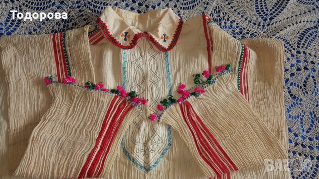 Автентична риза от народна носия, снимка 3 - Антикварни и старинни предмети - 22896418