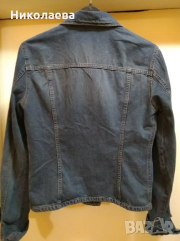 Дънково яке United Colors of Benetton,M., снимка 3 - Якета - 25265722
